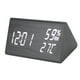 thumbnail image 5 of Reloj despertador digital de Madera Nikou con Control de voz, 5 of 9