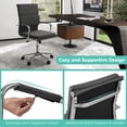 thumbnail image 2 of GVN Ergonomic Computer Chair with Rocking Backrest and Height, Home Office Desk Chairs with Adjustable Padded Seat for Home Office, Living Room, Study Room, Bedroom, Gray, 2 of 8