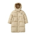 thumbnail image 6 of Zshosam Girls' Outerwear Jackets Girls Winter Jacket Heavyweight Soft Sherpa Fur Lined Jackets for Girls Insulated Puffer Winter Coat with Hood Size 5T 6T,(Khaki 5-6 Years), 6 of 7