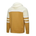 thumbnail image 3 of Men's Mitchell & Ness Tan/Cream Cincinnati Reds Head Coach Pullover Hoodie, 3 of 3