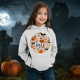 Boys Girls Hoodie Kids Casual Loose Cute Print Long Sleeve Hoodie Child