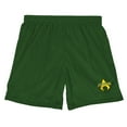 thumbnail image 3 of Aquaman Logo Mens Lined Mesh Shorts, Hunter Green, Medium, 3 of 6