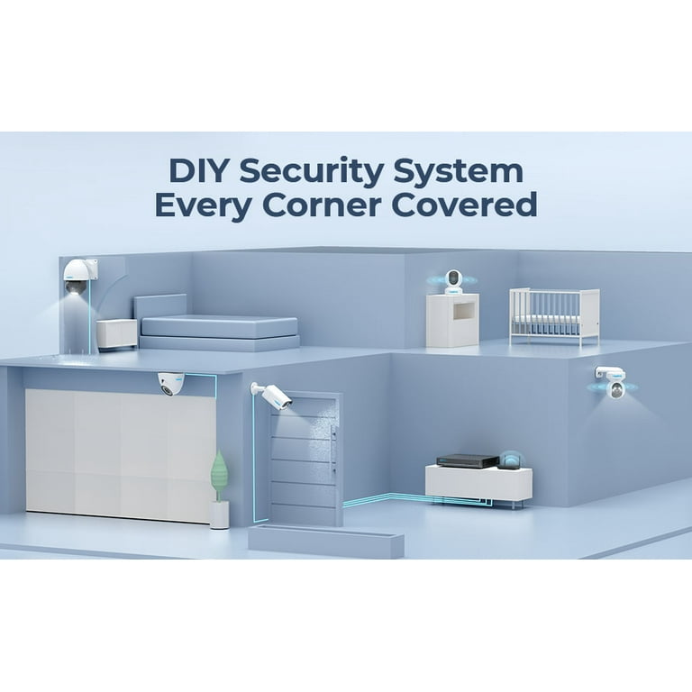 REOLINK 16 Channel 4K Security Camera DVR System with 4TB Hard