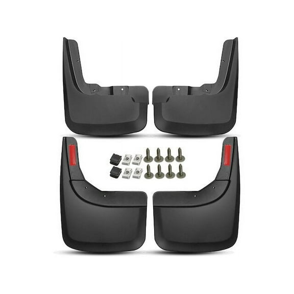 Mud Guard Set 4 - Compatible with 2019 - 2023 Chevrolet Blazer Sport Utility - Autopart Premium
