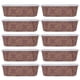 thumbnail image 1 of 10 moldes desechables de papel para pan, antiadherentes, resistentes a la grasa, rectangulares, aptos para horno, ideales para pasteles y pan., 1 of 7