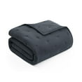 thumbnail image 2 of Mainstays 3-Piece Comforter Set, Greystone, Double Queen, 2 of 9