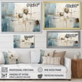 thumbnail image 4 of Designart "Folk Belief In The Cosmic Ocean I" Folk Religion Floater Framed Wall Decor, 4 of 5
