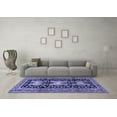 thumbnail image 3 of Ahgly Company Indoor Rectangle Persian Blue Traditional Area Rugs, 8' x 12', 3 of 4