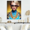 thumbnail image 2 of Designart Fashion Woman I Canvas Wall Art, 2 of 5