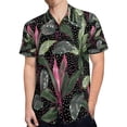 thumbnail image 4 of High Quality Hawaiian Shirts for Men Short Sleeve Aloha Beach Shirt Floral Summer Casual Button Down Shirts Blouses 9HKEI9, 4 of 7