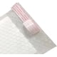 thumbnail image 3 of Sobres de burbujas de polietileno blanco de 10 x 20 cm (25 unidades), impermeables, autoadhesivos, acolchados y con espacio útil de 8,9 x 15 cm., 3 of 5