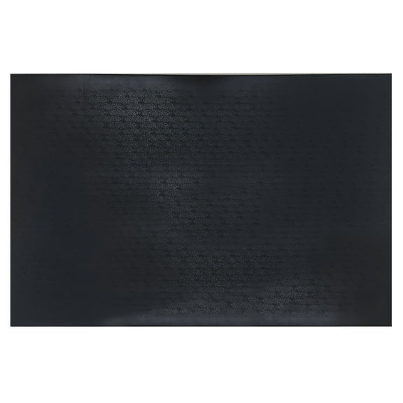 SuperMats - GymMat - Super Heavy Duty Quality - Commercial Grade Solid Vinyl - Home Gym Mat, Black, 48" x 72"