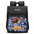 thumbnail image 2 of GRIZZY AND THE LEMMINGS Mochila grande para niños, niñas, mochila escolar para hombres y mujeres, mochila de viaje duradera y con múltiples compartimentos, 2 of 5