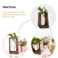 thumbnail image 3 of Soporte de madera para flores de aire, para propagación de plantas, macetero de vidrio, florero, maceta, decoración de oficina, mesa de comedor, terrario, 3 of 6