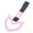 Pink, variant on Miyuadkai Pink Heart Shape Car Handle with Drift Pendant Rear Bumper Warning Decoration for Car Bus Interior Exterior Love Themed