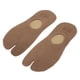 thumbnail image 5 of Calcetines unisex de dos dedos tipo chancla, calcetines Tabi, calcetines náuticos de corte bajo de algodón. Caqui, 5 of 9