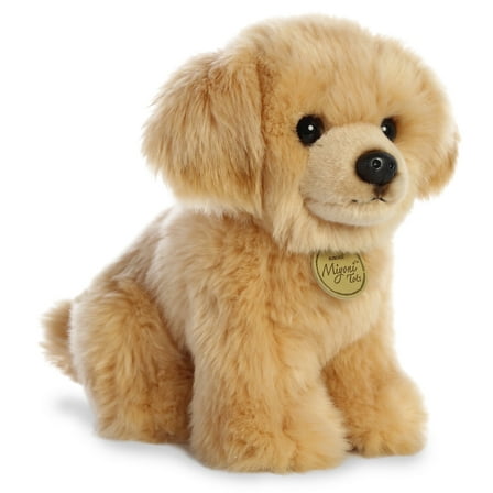 Aurora - Medium Brown Miyoni Tots - 11" Golden Retriever Pup - Adorable Stuffed Animal