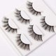 thumbnail image 2 of Fibra Atractivas Pestañas postizas 3D Maquillaje reutilizable Pestañas postizas gruesas Aspecto natural y sensación Pestañas postizas negras, 3 pares Xemadio WFLD-289, 2 of 8