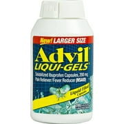 Advil Liqui-Gels Pain Reliever And Fever Reducer -- 200 Mg - 200 Liquid Gel Capsules
