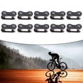 thumbnail image 5 of 10pcs Bike Chain Joint Links for Single Speed Bicycles - Sturdy Steel Quick Connectors for 1/2 x 1/8 Chains, 5 of 7