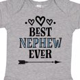 thumbnail image 4 of Inktastic Best Nephew Ever from Aunt Boys Baby Bodysuit, 4 of 5