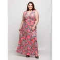 thumbnail image 3 of Plus Size Paisley Empire Waist Maxi Dress, 3 of 3