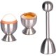 thumbnail image 3 of Accesorios para galletas de huevo para huevos blandos, removedor de cuencos de acero inoxidable, pastel Afortunado Sencillez, 3 of 5
