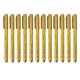 thumbnail image 2 of 12 piezas de bolígrafos de pintura de plástico a prueba de agua, nunca se decoloran, permanentes, para primera , de 1,5 mm, punta media, - oro Macarena Bolígrafos, 2 of 5