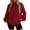 Wine Red, variant on PRETTYGARDEN Womens Oversized Hoodies Fleece Hooded Sweatshirts Long Sleeve Pullover Tops 2025 Fall Outfits Winter Clothes