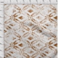 thumbnail image 4 of oneOone Cotton Cambric Brown Fabric Geometrical Water Color Craft Projects Decor Fabric Printed By The Yard 42 Inch Wide, 4 of 4