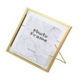 thumbnail image 3 of Baohd Creative Nordic Metal Glass Photo Frame Crafts Home Desktop Bedroom Decors S Golden, 3 of 8