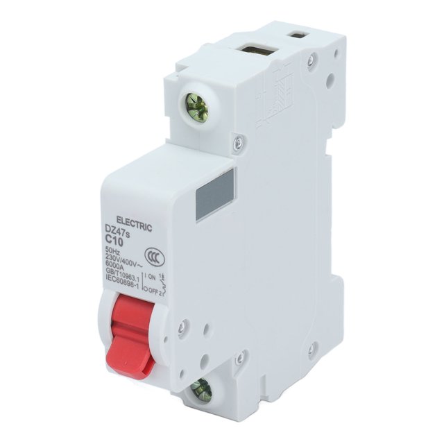 Miniature Circuit Breaker Professional Circuit Breaker 1P DIN Rail Installation 10A 230V/400V DZ47s C10