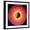 Black Frame, variant on Art.com Barry Harris - Bull's Eye! Art Print, 30" x 30"
