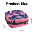 Galaxy Flamingo Menstrual Cup Pouch Menstrual Pad Bag Feminine