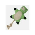 thumbnail image 2 of Pawfectpals Squeaky and Durable Dog Chew Toy with Rope Tail (Alligator), 2 of 4