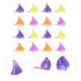 thumbnail image 2 of EeaseMX 16 Uds., disfraz de Cosplay gótico de terror de 8 colores, pasador de pinza para el pelo de Halloween con cuerno de buey pequeño (colores surtidos), 2 of 7