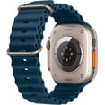 thumbnail image 3 of Apple Watch Ultra 2 (GPS + Cellular) 49mm Titanium Case with Blue Ocean Band - Titanium, 3 of 3