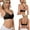 Black, variant on Women’s Plus Plus Size Front Closure Lace Bra Wirefree Full Coverage Bra for Heavy Bust, Adjustable Straps & Back Closure Beige L