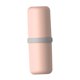 thumbnail image 1 of Cepillo de dientes de viaje Cubierta de la caja Soporte de pasta de dientes Almacenamiento Caja de orangizador Taza - Rosado Sunnimix Viaje del soporte del cepillo de dientes, 1 of 6