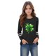 thumbnail image 4 of Blusas y camisas de manga larga con cuello redondo, moda del Día de San Patricio, blusa informal con estampado bonito de manga larga para niños y niñas., 4 of 5
