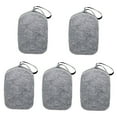 thumbnail image 4 of 5 Count Glasses Bag VR Storage Pouch Travel Tech Organizer Hard Case Grey, 4 of 8