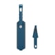 thumbnail image 2 of Set de cepillos plegables para limpieza | Cepillo multifuncional desmontable con fibras finas y 5 paños de microfibra | Uso doble para pisos, bañeras, azulejos, ventanas, cocina y baño | Color azul, 2 of 9