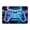 Color C, variant on Gaming Controller Area Rug for Living Room - Soft Polyester Floor Mat with Gamepad Design Non- Water Absorbent Bedroom and Game Room Ideal for Streamers, 40 cmx60 cm, Gray