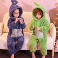 thumbnail image 4 of Teletubbies-Pijama de Anime para niños, figura de Tinky Winky Dipsy laa-laa Po, disfraces de Cosplay, mono grueso y cálido para padres e hijos, 4 of 4