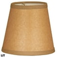 thumbnail image 5 of Royal Designs, Inc. Round Parchment Empire Chandelier Basic Shade CS-952-6BR/P-6, Brown, 4 x 6 x 5.5, Pack of 6, 5 of 5