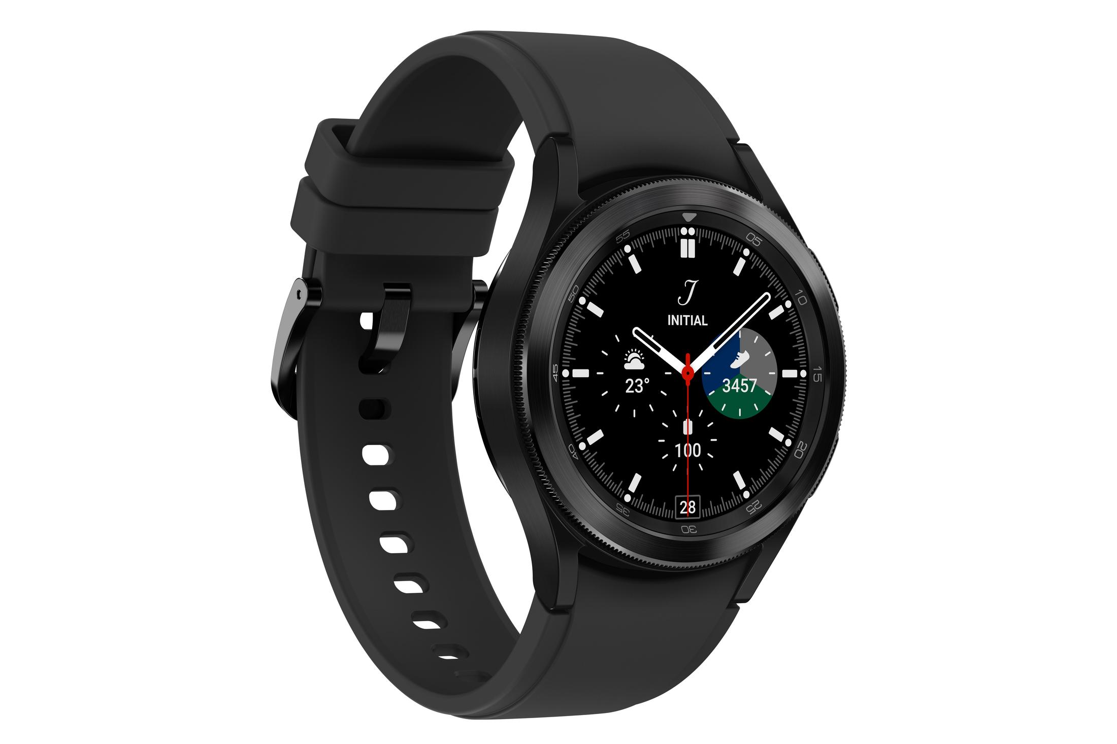 Samsung Galaxy Watch4 Classic 42mm Smart Watch w/ Bluetooth, Stainless Steel, Black - image 2 of 4
