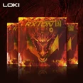 thumbnail image 2 of LOKI-RXTON 9 Table Tennis Rubber, Pips-in Super Sticky Ping Pong Rubber, Internal Energy, Blue Cake Sponge, Fast Attack and Arc 38 degrees black, 2 of 6