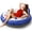D-Orange&Blue, variant on PuppyuWil 4 Pack Pool Floats Adult, XL Minimalist Design Pool Chair Float, 52" X 38", Dopamine Colors, Drifter, Chair, Hammock 3-in-1 Inflatable Pool Toys for Pool Party, Lake, River, Sea, Outdoor