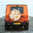 thumbnail image 2 of Daiia Flower Fox Tire Covers , Travel Trailer Camper Truck SUV Motorhome Waterproof Wheel Cover, Sun Rain Snow Protector-15 inch, 2 of 9