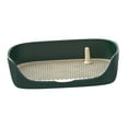 thumbnail image 3 of Dog Toilet Litter Pan, Indoor Outdoor Lavatory Basin, Portable Training Pad Holder Trainer Corner Puppy Potty Tray, 3 of 10